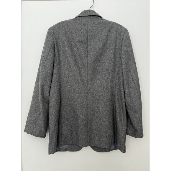 J. Crew Gray Wool Oversize Blazer Sz 8 - Picture 3 of 4